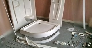 Установка душевой кабины Чусовой, цена от 3061 руб.